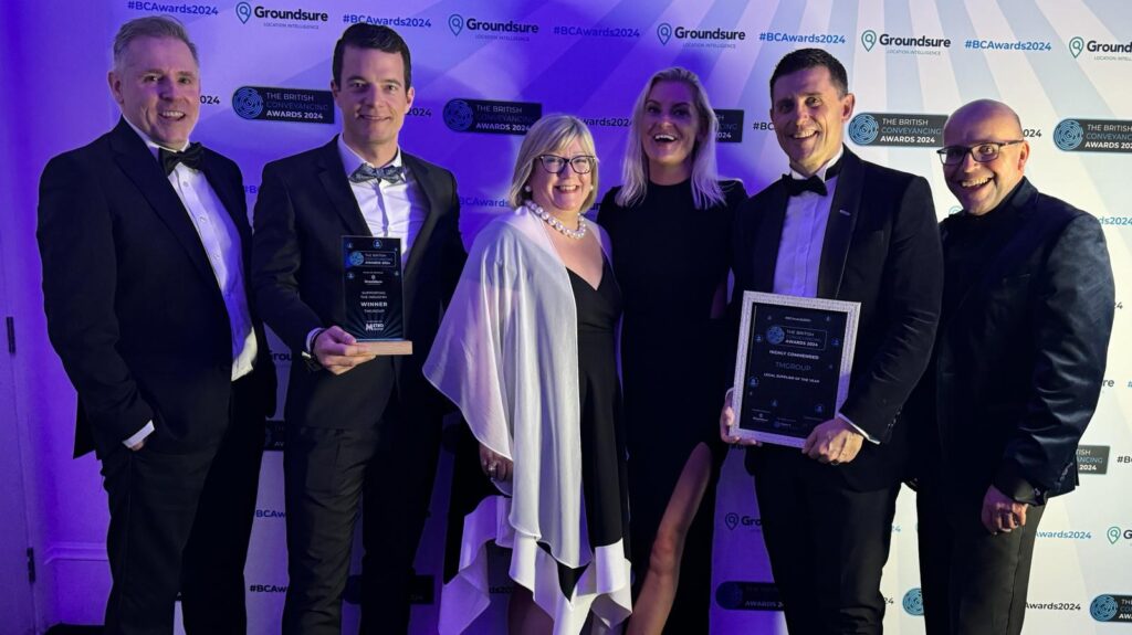 TM Group Wins Supporting the Industry Award at the British Conveyancing Awards 2024