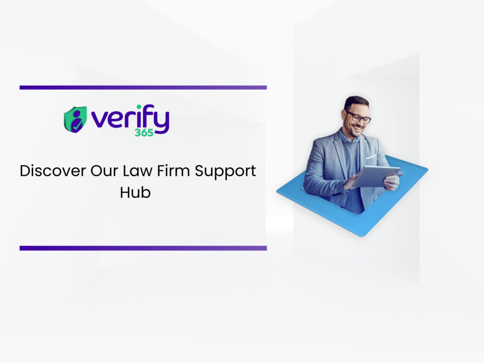 Verify 365's law firm support hub